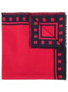 Stella Mccartney Initial Edge Scarf - Red