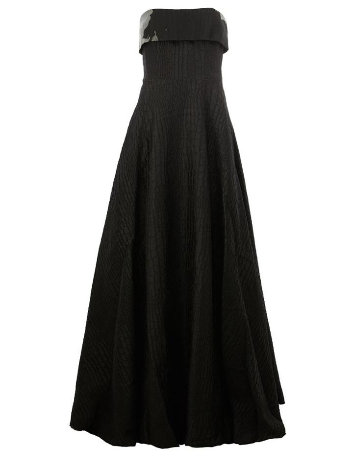 Alex Perry Textured Strapless Dress