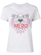 Kenzo Tiger Printed T-shirt - Grey