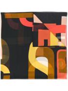 L'autre Chose Maxi Lettering Foulard - Black