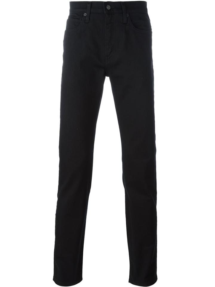 Levi's: Made & Crafted 'needle' Skinny Jeans, Men's, Size: 36, Black, Cotton/spandex/elastane