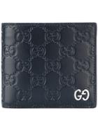 Gucci Gg Signature Wallet - Blue