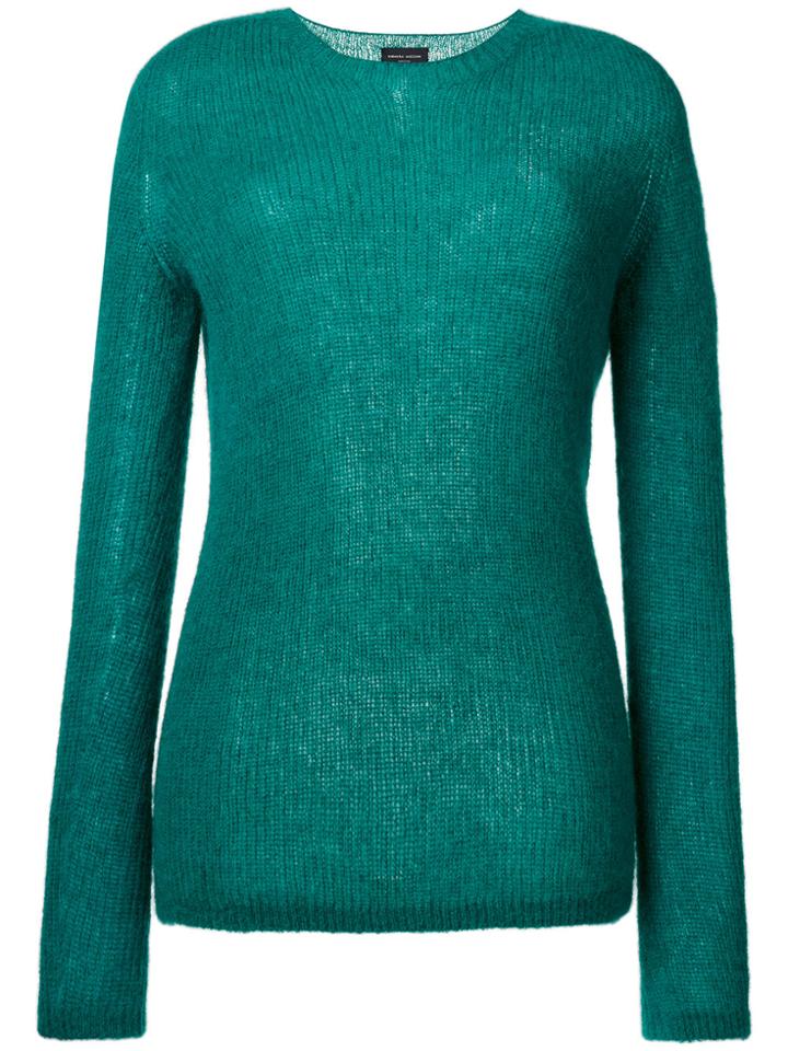 Roberto Collina Ribbed Sweater - Green