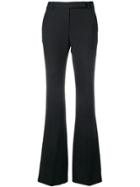 Alexander Mcqueen Classic Flared Trousers - Black