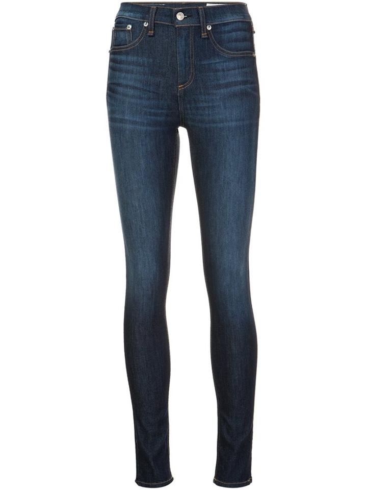 Rag & Bone /jean Skinny Jeans, Women's, Size: 24, Blue, Cotton/polyester/polyurethane