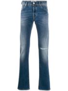 Jacob Cohen Distressed Effect Jeans - Blue