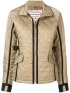 Hunter Quilted Zipped Jacket - Nude & Neutrals