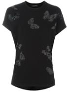 Valentino Butterfly Embroidered T-shirt