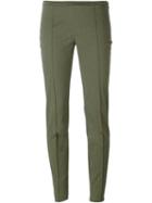 Romeo Gigli Vintage Tapered Trousers, Women's, Size: 40, Green
