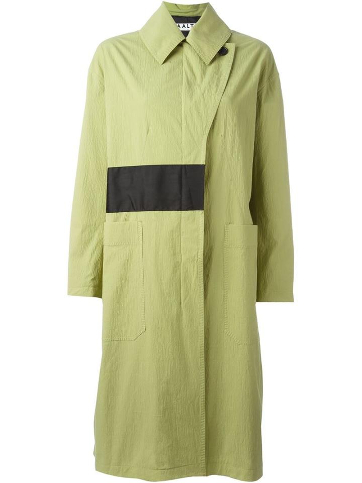 Aalto Contrasting Detail Raincoat