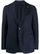 Tagliatore Classic Slim-fit Blazer - Blue