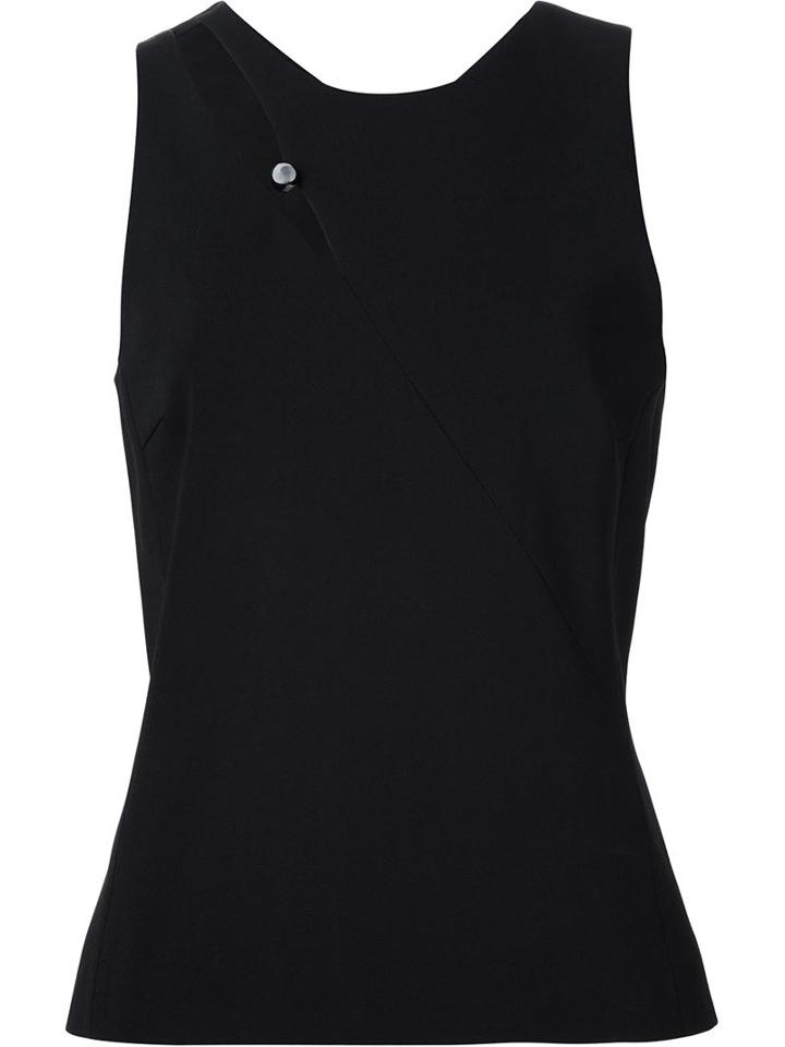 Mugler Cut Out Detail Top