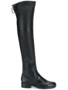 Hogl Flat Over The Knee Boots - Black