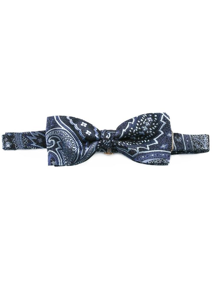 Etro Patterned Bow Tie