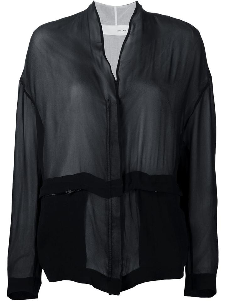 Isabel Benenato Sheer Jacket