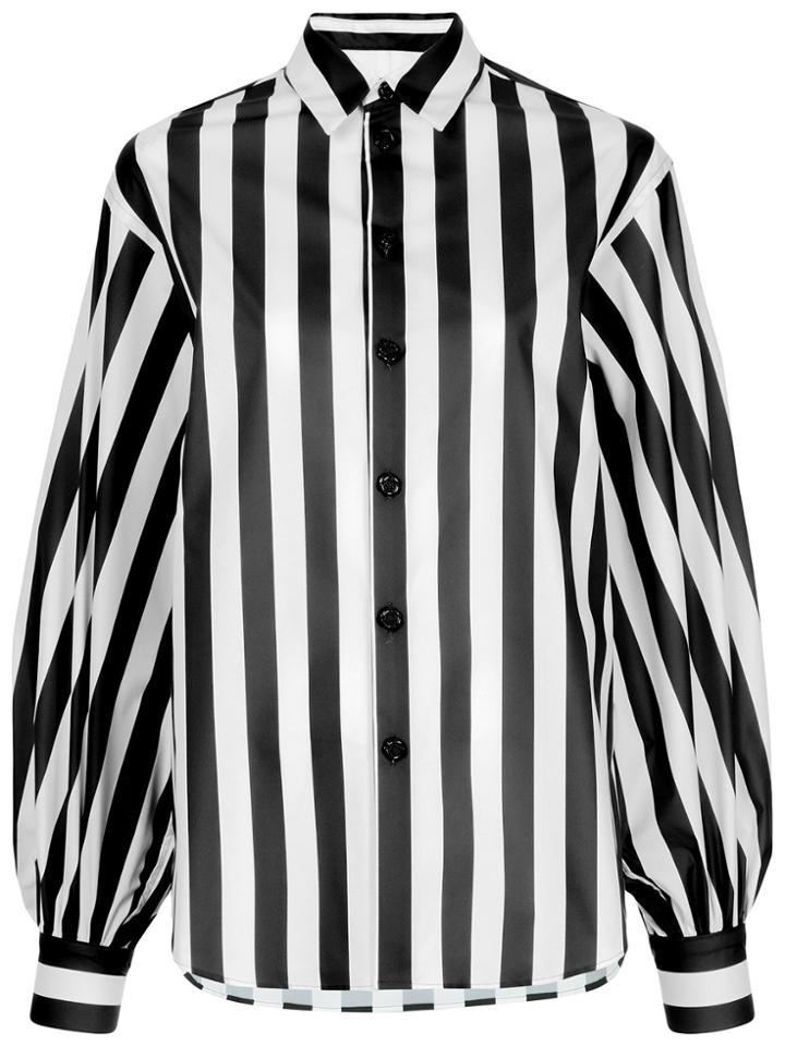 G.v.g.v. Striped Shirt - Black