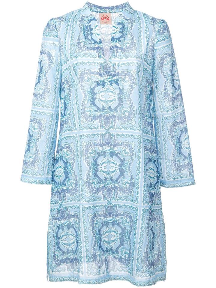 Le Sirenuse Printed Tunic - Blue