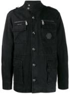 Philipp Plein Scarface Print Jacket - Black