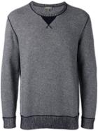 N.peal Contrast Sweatshirt, Men's, Size: Xl, Blue, Cashmere