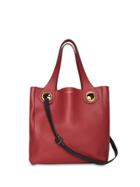 Burberry The Medium Grommet Tote - Red