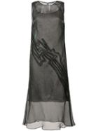 Maiyet - Line Detail Dress - Women - Silk - 000, Black, Silk