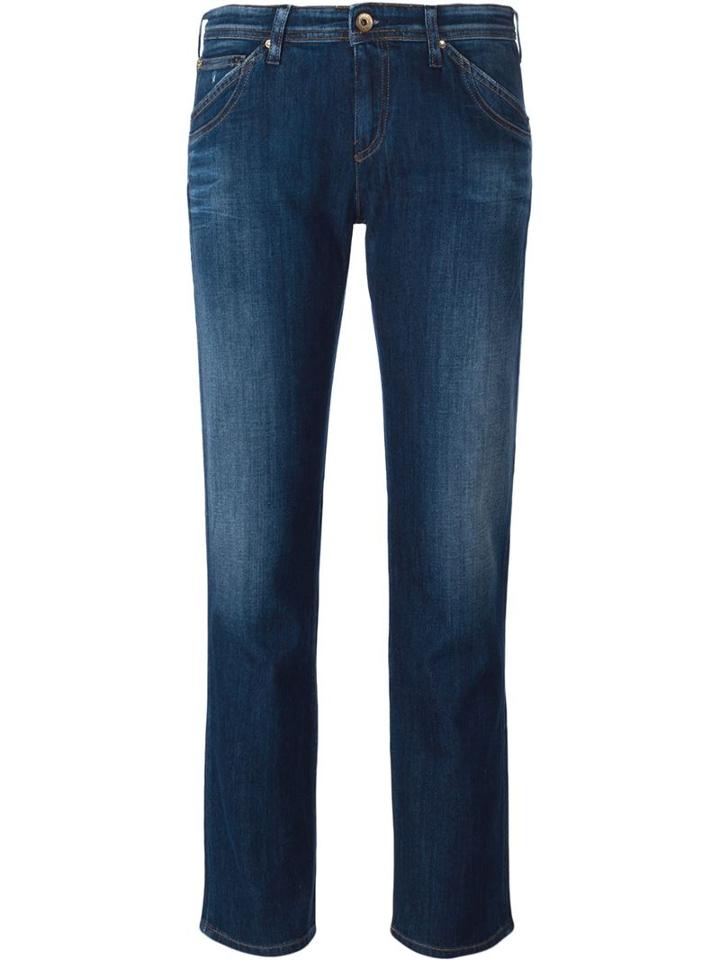 Armani Jeans Slim Washed Jeans, Women's, Size: 25, Blue, Cotton/polyester