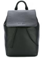 Emporio Armani Grained Leather Backpack