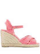 Castañer Bromelia Wedge Sandals - Pink