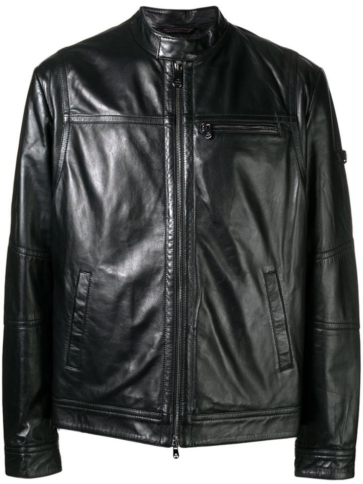 Peuterey Round Neck Jacket - Black