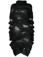 Masnada Ruched Dress - Black