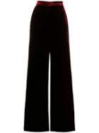 Etro High-waisted Wide-leg Trousers - Red