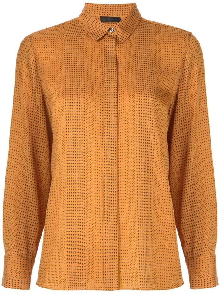 Anteprima Geometric Print Shirt - Yellow