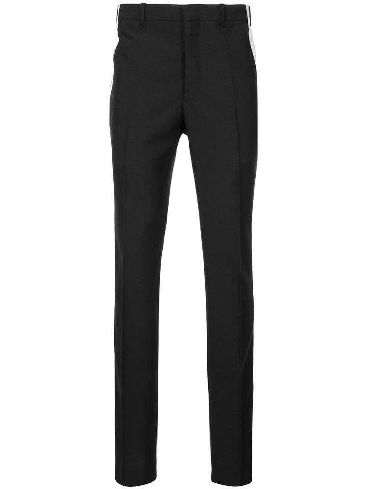 Calvin Klein 205w39nyc Stripe Detail Trousers - Black