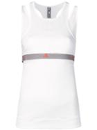 Adidas By Stella Mccartney Run Stretch-jersey Top - White