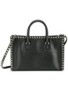 Valentino Valentino Garavani Rockstud Tote, Women's, Black, Leather/metal (other)