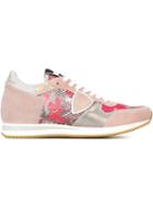 Philippe Model Perforated Print Sneakers