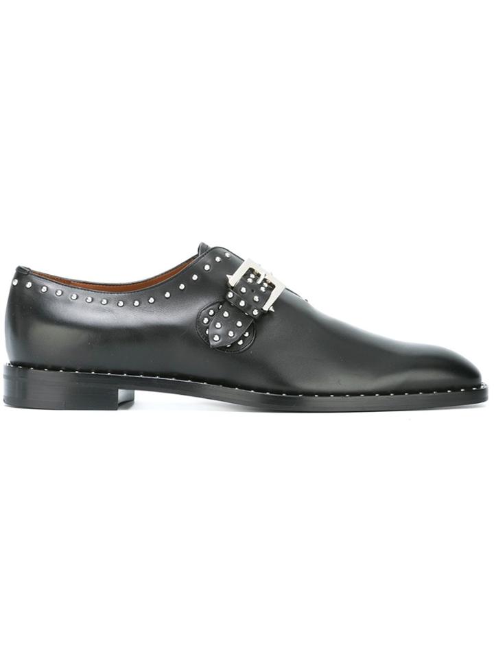 Givenchy Studded Derby Shoes - Black