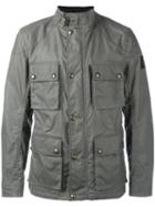 Belstaff 'trialmaster' Waxed Jacket, Men's, Size: 54, Green, Cotton/viscose