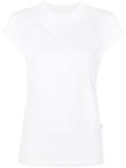 Chloé Embroidered Cap Sleeve T-shirt - White