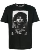 Neil Barrett Jimi Morrison Print T-shirt - Black