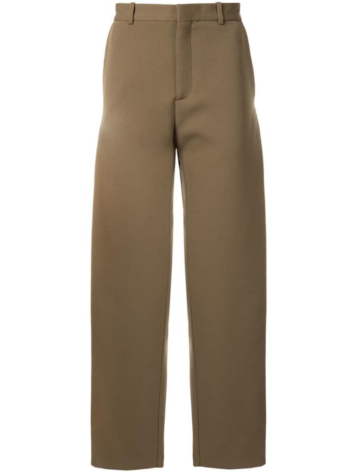 Y/project Front Panel Trousers - Brown