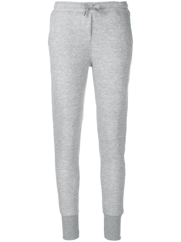 Zoe Karssen Gathered Ankle Track Pants - Grey