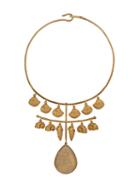 Aurelie Bidermann Panama Quartz Necklace - Gold