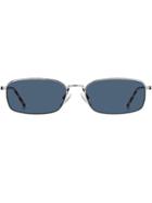 Tommy Hilfiger Slim Oval Sunglasses - Silver