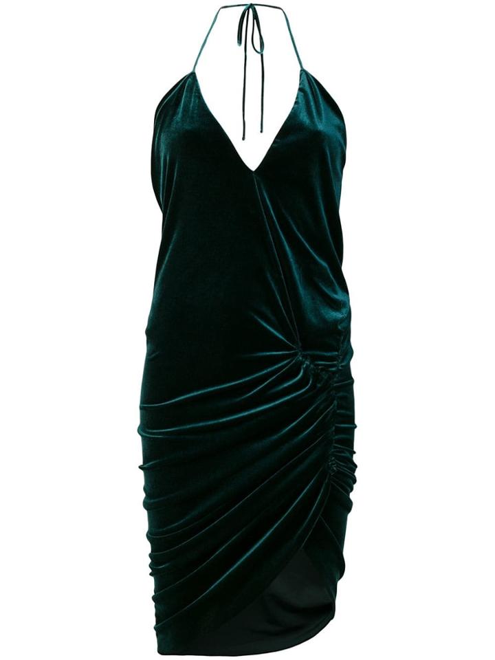 Alexandre Vauthier Halterneck Dress - Green