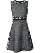 Giambattista Valli Tweed Dress, Women's, Size: 42, Black, Cotton/polyamide