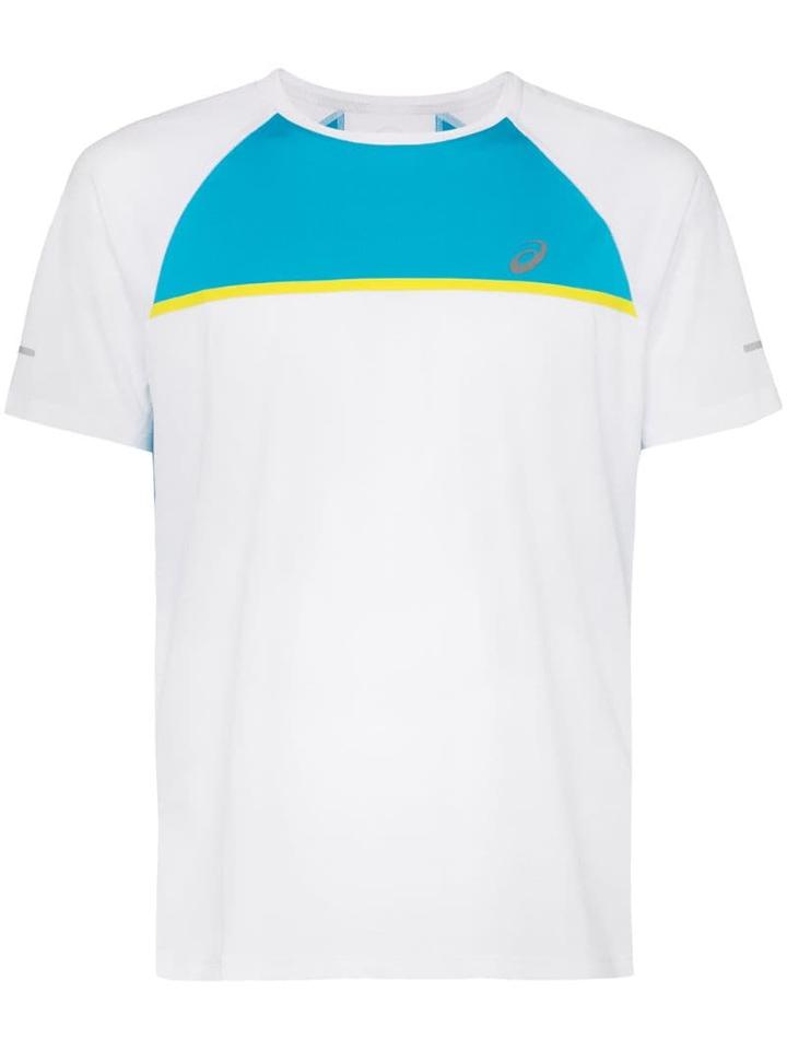 Asics Colour Block T-shirt - White