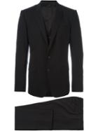 Dolce & Gabbana Formal Three-piece Suit, Men's, Size: 50, Black, Spandex/elastane/acetate/cupro/virgin Wool