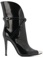 Philosophy Di Lorenzo Serafini Metallic Toe-capped Boots - Black