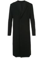 The Viridi-anne Straight Fit Coat - Black